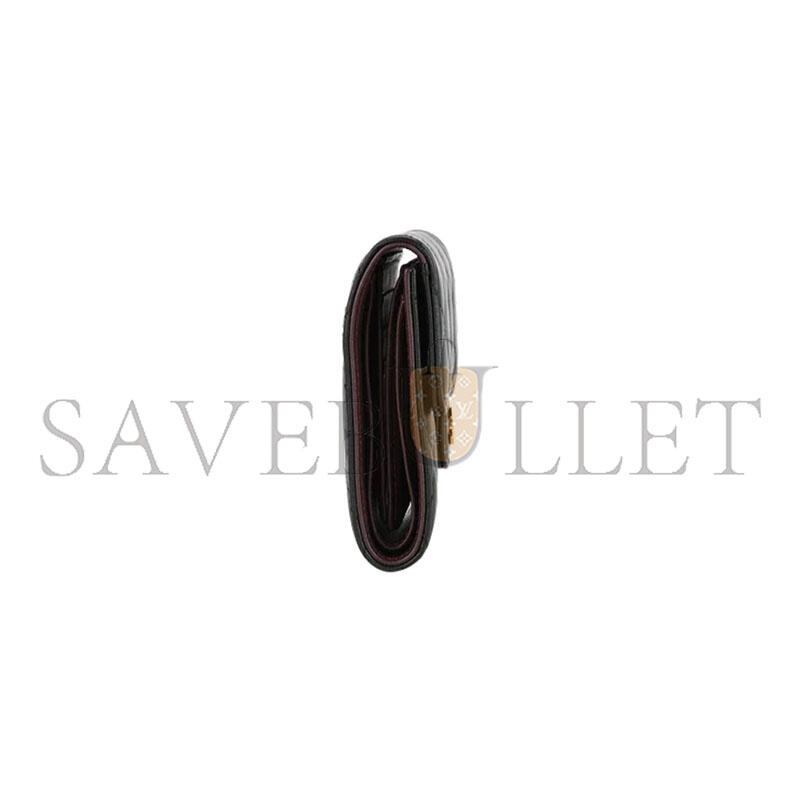 CHANEL LEATHER TRIFOLD WALLET (11.5*10.5*3cm)